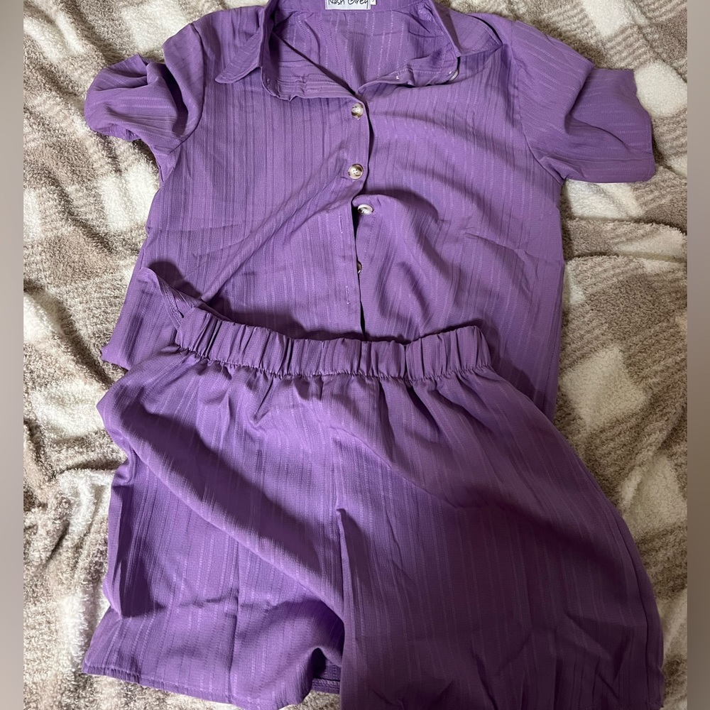 Nash Grey small purple set